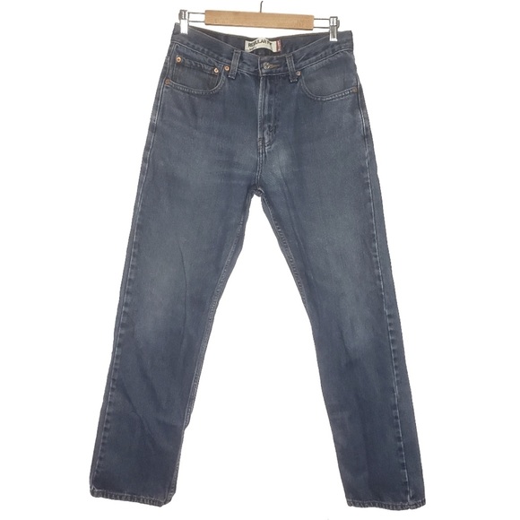 Levi's‎ Medium Blue 505 Regular Fit Straight Jeans - Picture 1 of 6